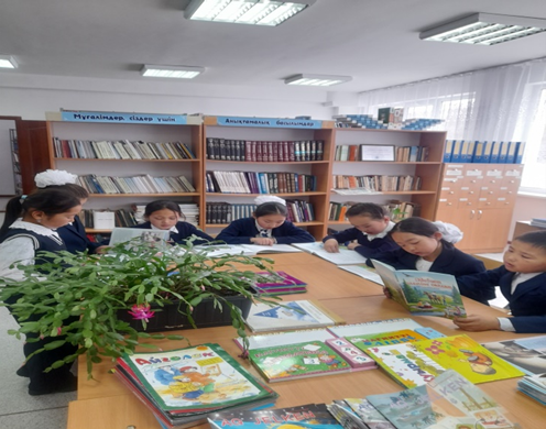 "Мен оқыған ертегі" 1-4 сыныптармен